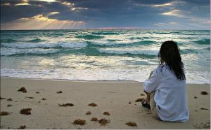 rêver de regarder la mer agitée
