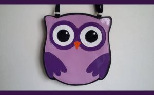 Rêver de hibou violet