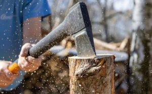 Pourquoi rêver de hache coupant du bois ?