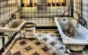 Pourquoi rêver de salle-de-bain sale ?