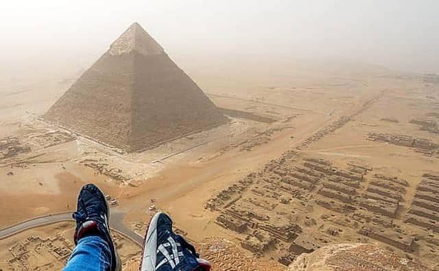 Rêver d’escalader une pyramide