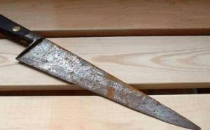 Pourquoi rêver d'un couteau rouillé ?
