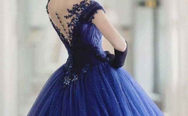 Rêver d’une mariée vêtue de bleu